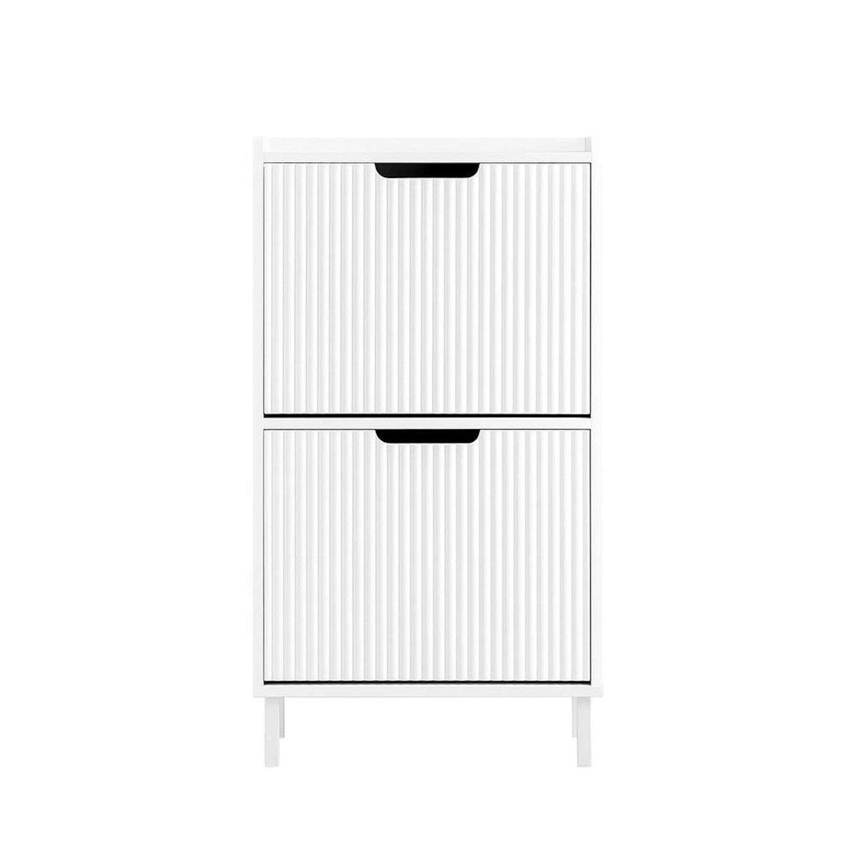 SOBUY SoBuy - Meuble À Chaussures à 2 tiroirs - Moderne - FSR177