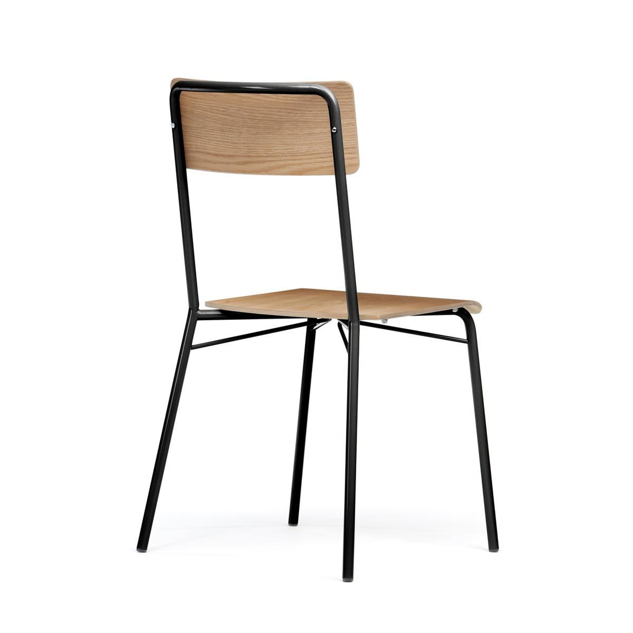 Voir la diapositive 6 : Paris Prix Lot de 2 chaises design  ashburn  82cm chêne