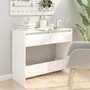 Voir la diapositive 3 : VIDAXL Table console Blanc 89x41x76,5 cm Acier