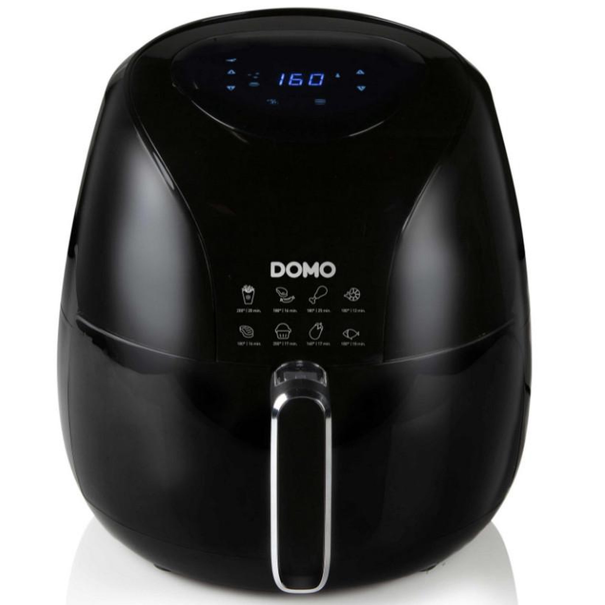Domo Friteuse sans huile 5.5l 2000w noir - do533fr