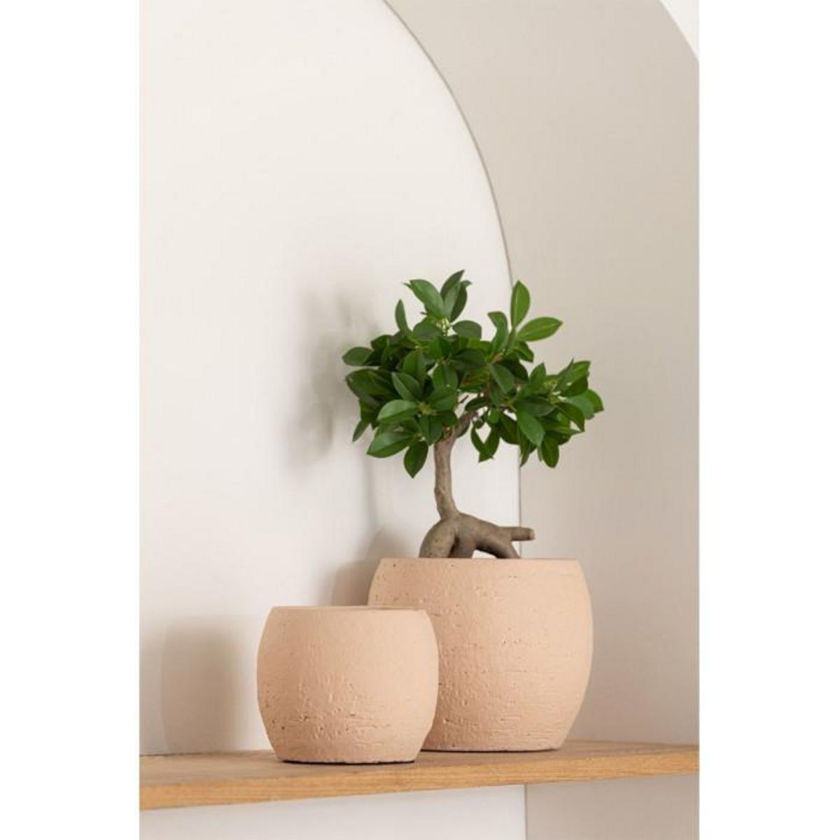 Paris Prix Cache-Pot en Céramique  Enya  28cm Beige