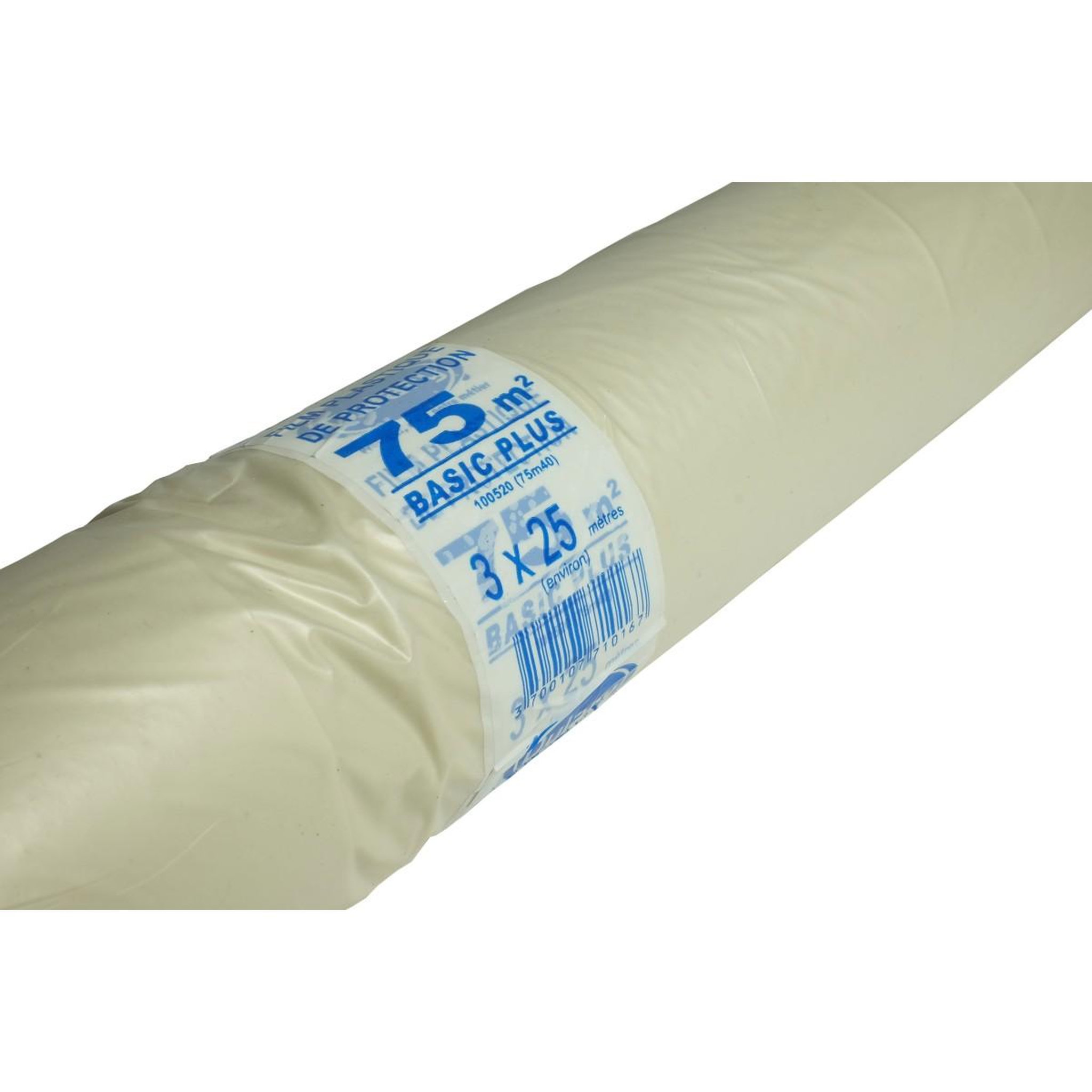 Voir la diapositive 6 : Tecplast Bache peinture 3x25 m 40 microns protection 75 m2 translucide 3x25 m haute qualité