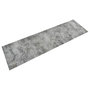 Voir la diapositive 1 : VIDAXL Tapis de cuisine lavable impression beton 45x150 cm velours