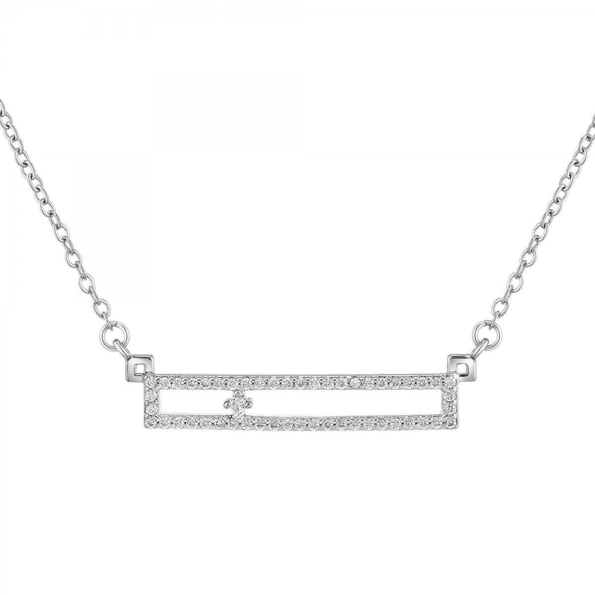 SC CRYSTAL Collier par SC Crystal orné d'un véritable diamant