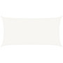 Voir la diapositive 2 : VIDAXL Voile d'ombrage 160 g/m^2 Blanc 3x6 m PEHD