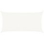 Voir la diapositive 2 : VIDAXL Voile d'ombrage 160 g/m^2 Blanc 3x6 m PEHD