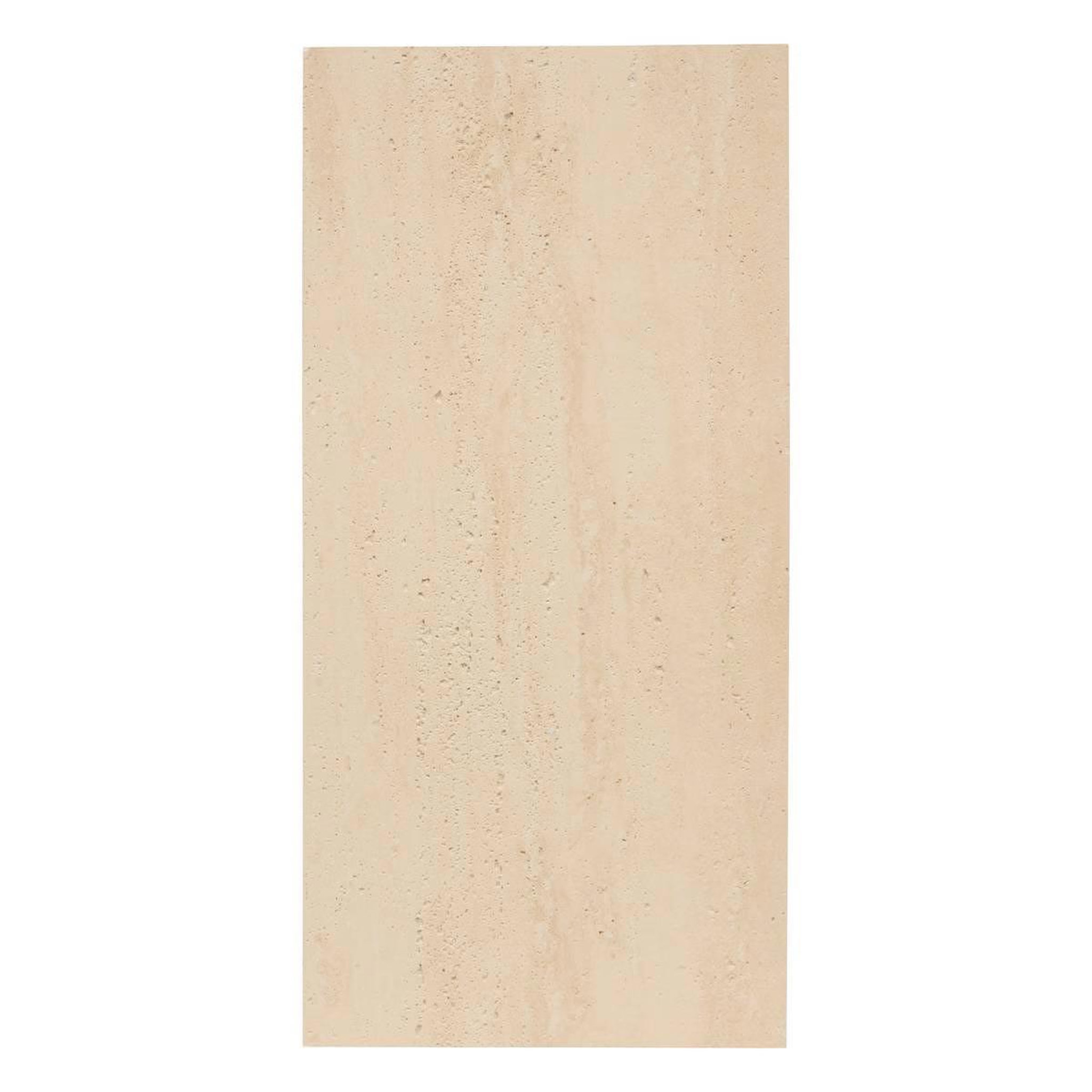 ATMOSPHERA Sticker effet travertin  cary  28x58cm beige