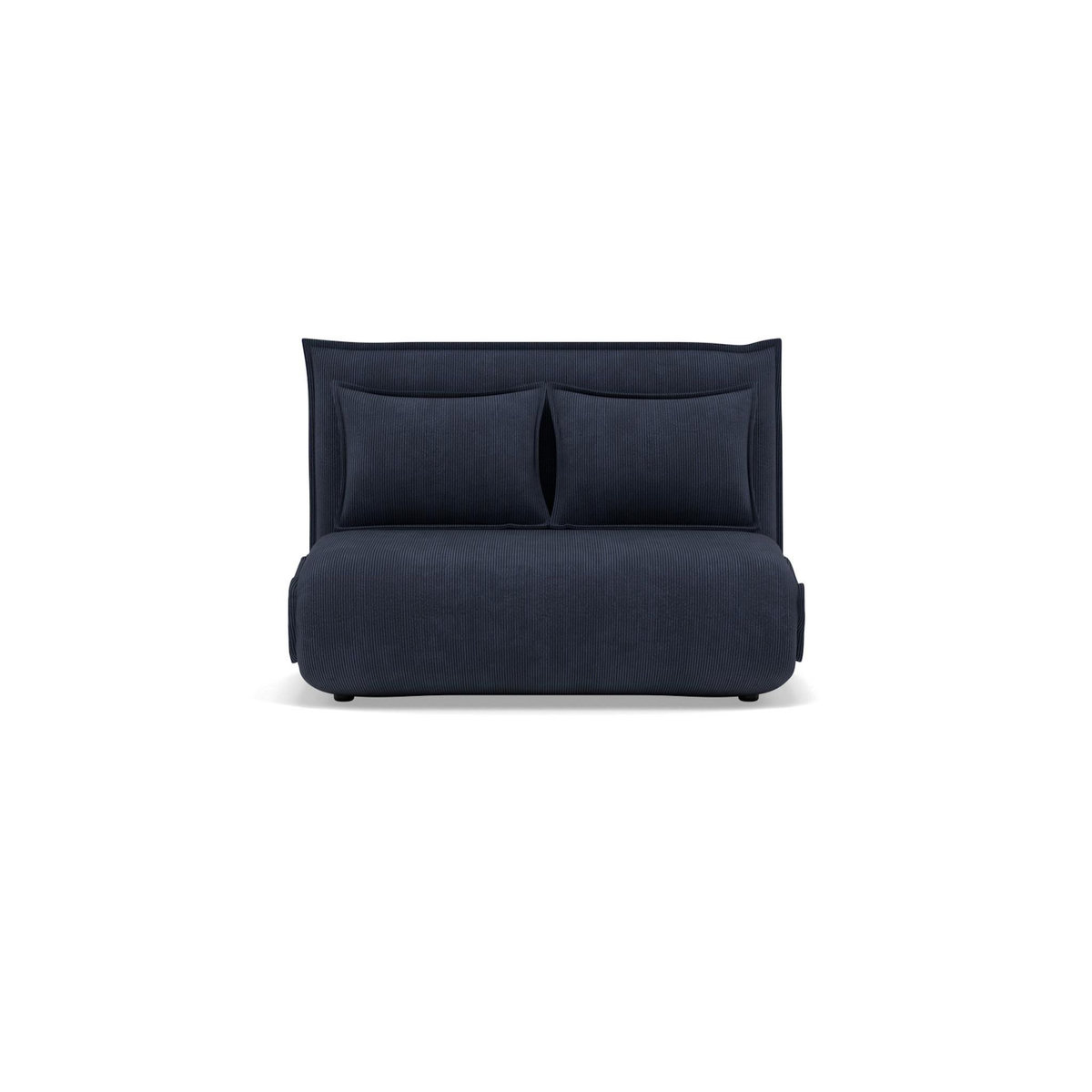 BEST MOBILIER Candice - banquette 2 places convertible clic-clac en velours côtelé