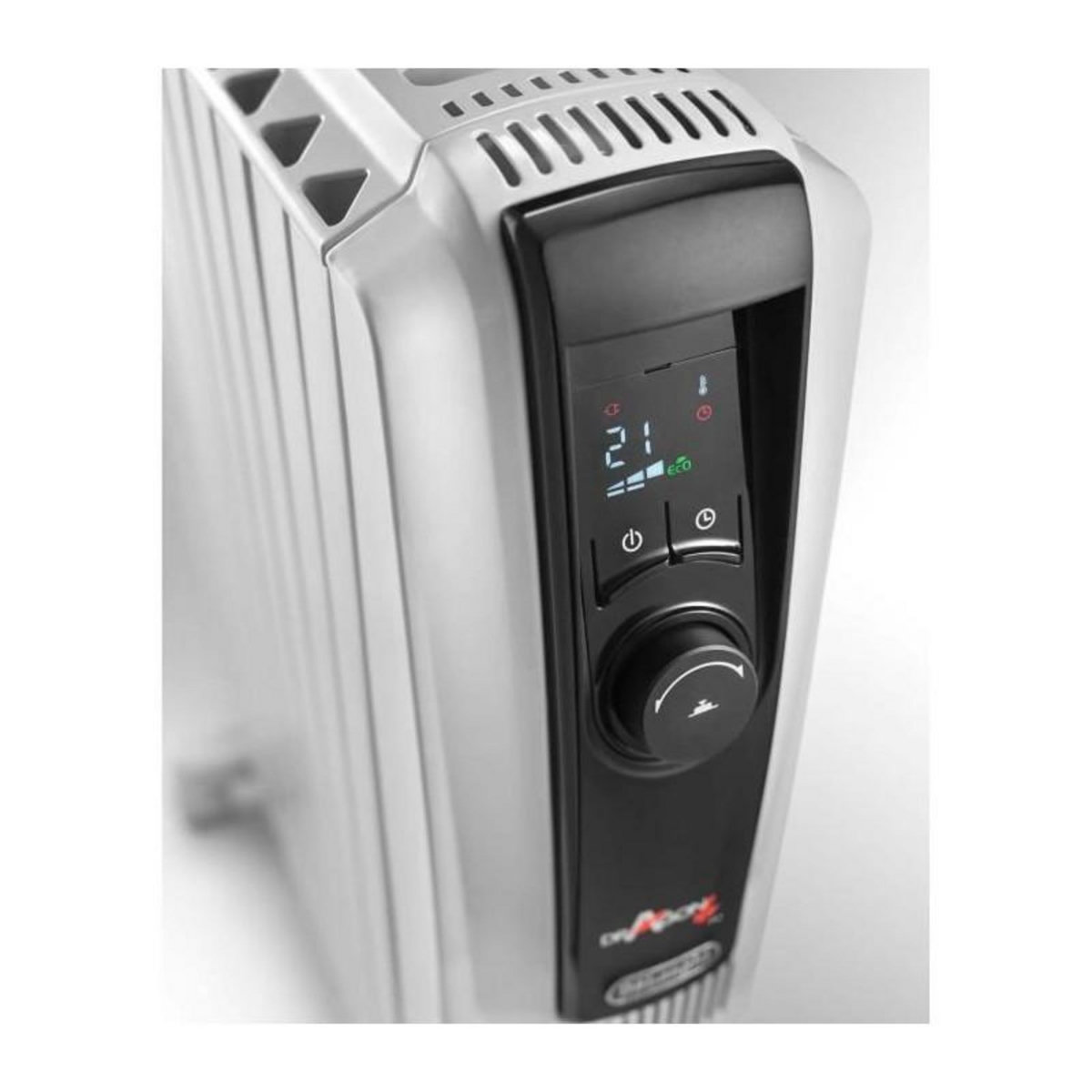 DELONGHI Radiateur bain d'huille Dragon4 Pro DELONGHI - 2000W - Technologie Real Energy - Fonction ECO - Thermostat ambiance et sécurit