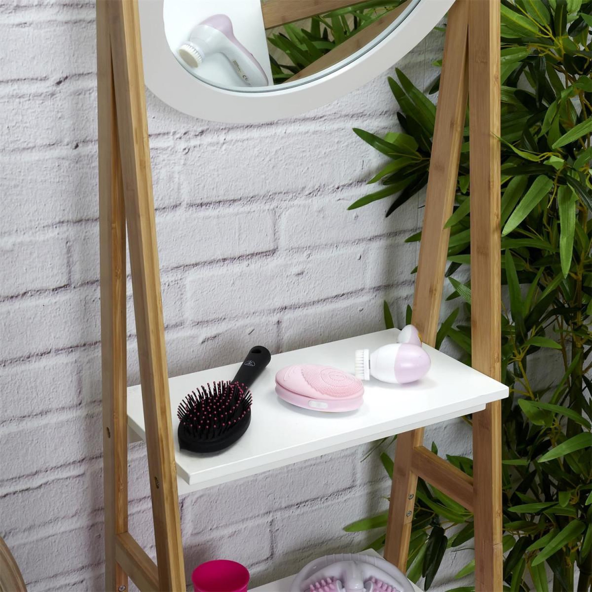 Voir la diapositive 6 : Cosmetic Club Brosse nettoyante visage  électrique  10cm rose
