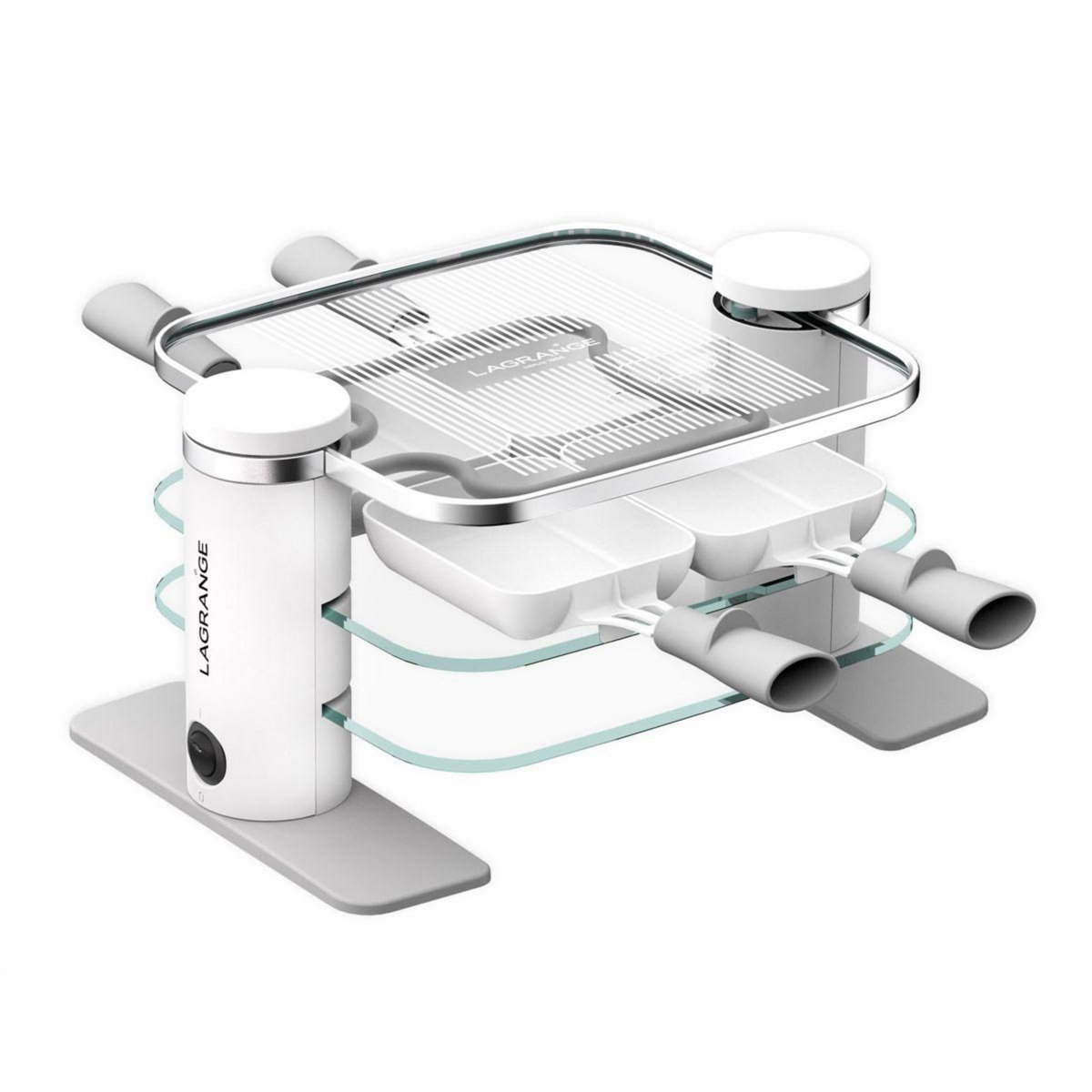 LAGRANGE Raclette x4 transparence céramique V2