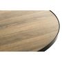 Voir la diapositive 2 : Paris Prix Table d'Appoint Design  Qanaq  60cm Noir & Chêne