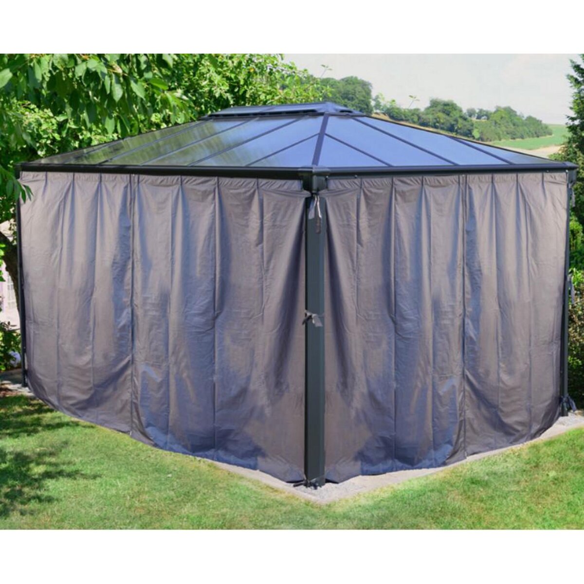 Palram Set de rideaux pour tonnelle - 704056