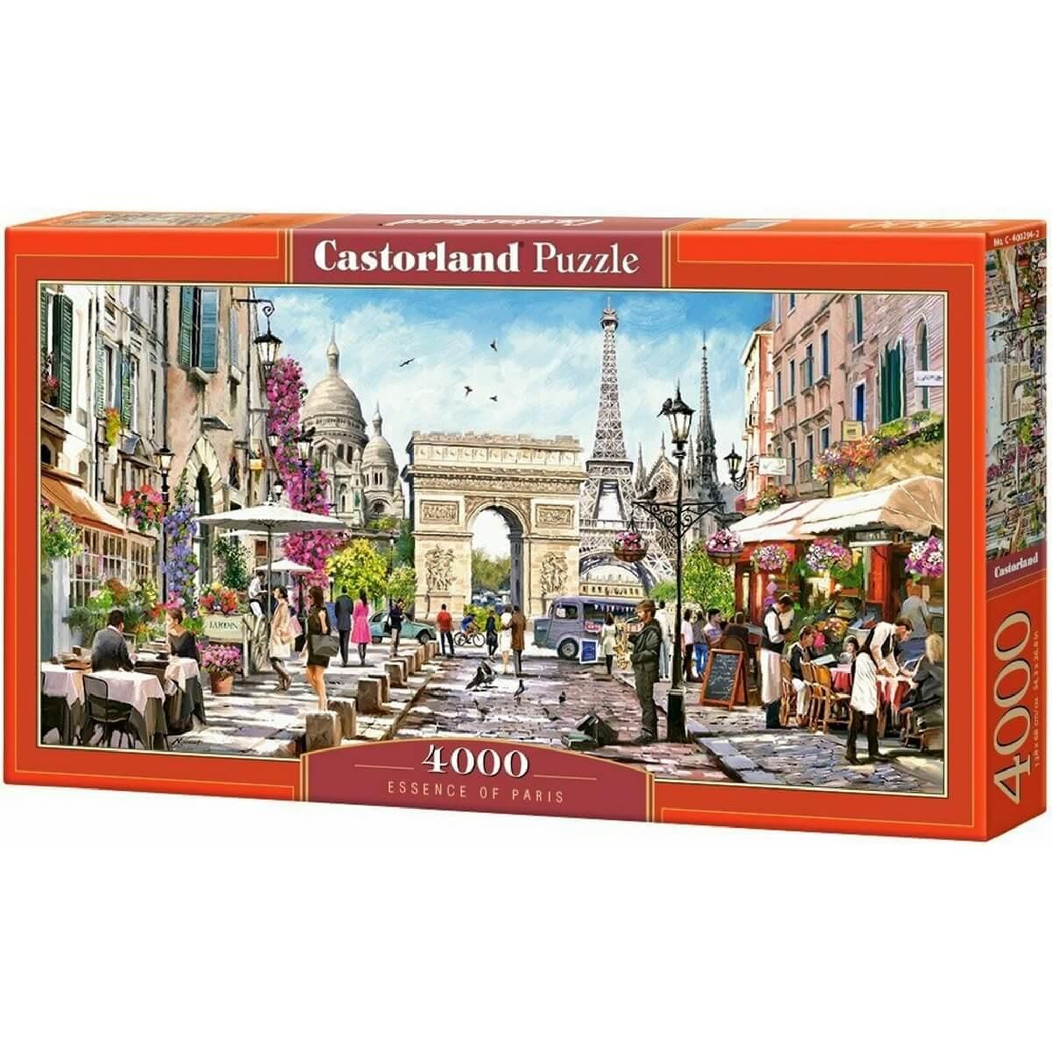 Voir la diapositive 2 : Castorland Puzzle 4000 pièces : le charme de paris