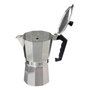 Voir la diapositive 2 : SECRET DE GOURMET Cafetière Italienne  9 Tasses  21cm Argent