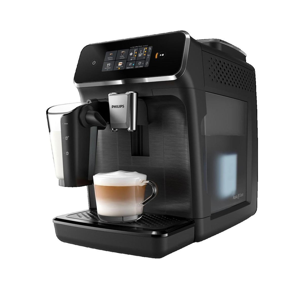 Philips Machine à expresso Philips EP2330/10 avec broyeur intégré et moussoir à lait LatteGo