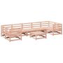 Voir la diapositive 2 : VIDAXL Salon de jardin 8 pcs bois massif sapin de douglas