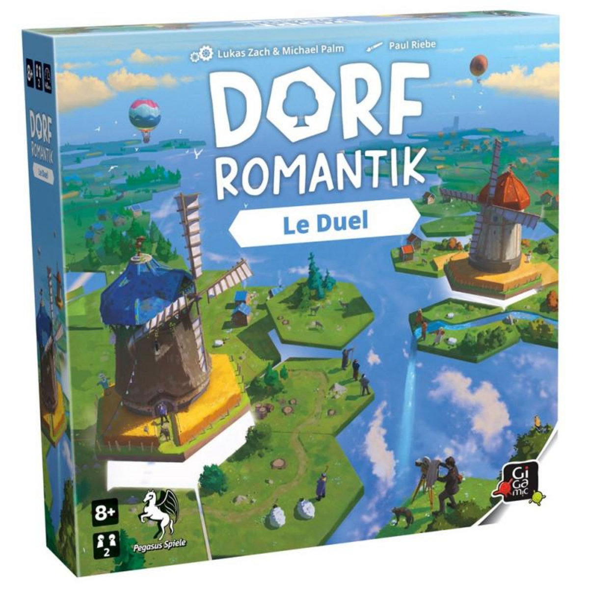 Gigamic Jeu de stratégie Gigamic Dorfromantik Le Duel