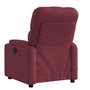 Voir la diapositive 4 : VIDAXL Fauteuil de massage inclinable Rouge bordeaux Tissu