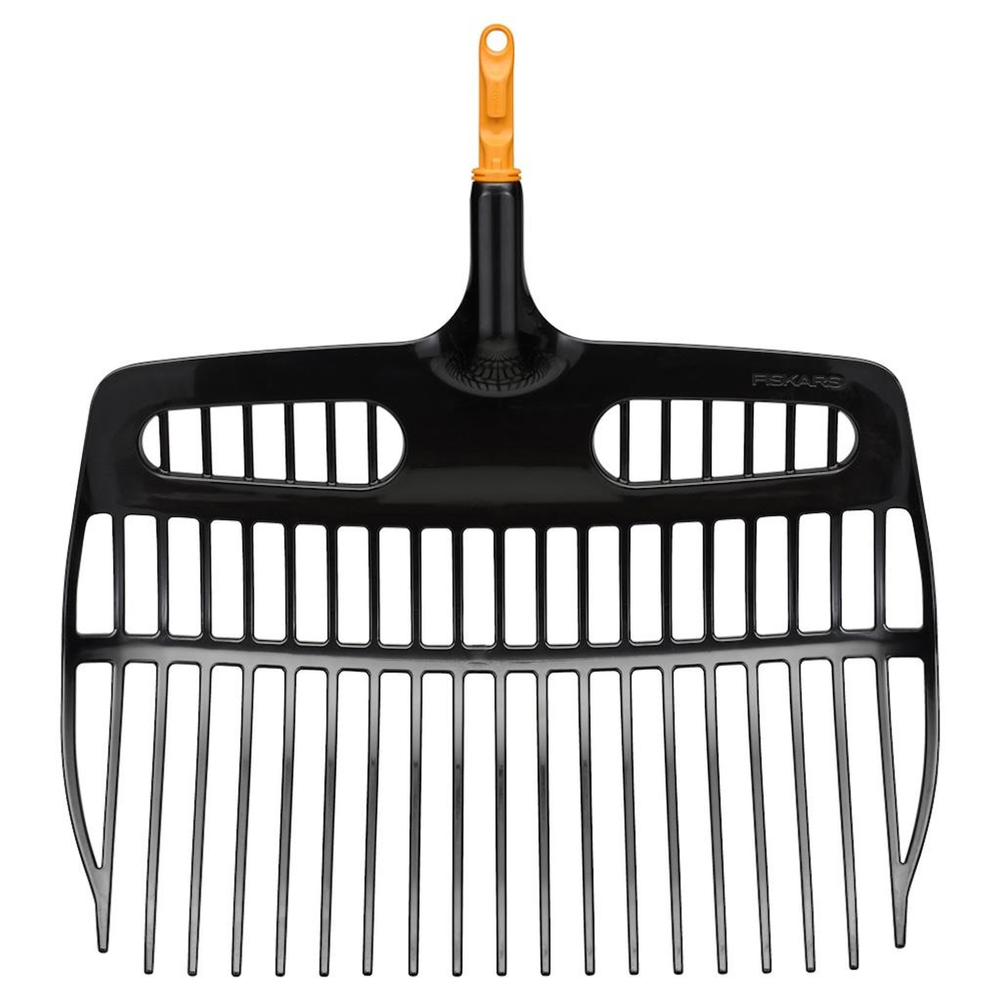 Fiskars Râteau-pelle - oneclick - ratisser et déplacer les déchets de jardin