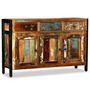 Voir la diapositive 2 : VIDAXL Buffet Bois de recuperation massif 120x35x76 cm