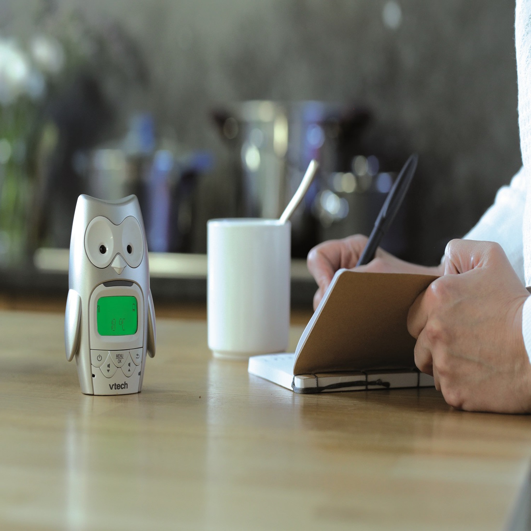 Voir la diapositive 3 : VTECH Babyphone Hibou Family BM2300