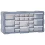 VIDAXL Organisateur multi-tiroirs avec 22 tiroirs 49x16x25,5 cm