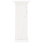 Voir la diapositive 5 : VIDAXL Support à fleurs Blanc 40x40x90 cm Bois de pin solide
