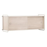 Paris Prix Étagère Murale 2 Portes  Paris  122cm Naturel