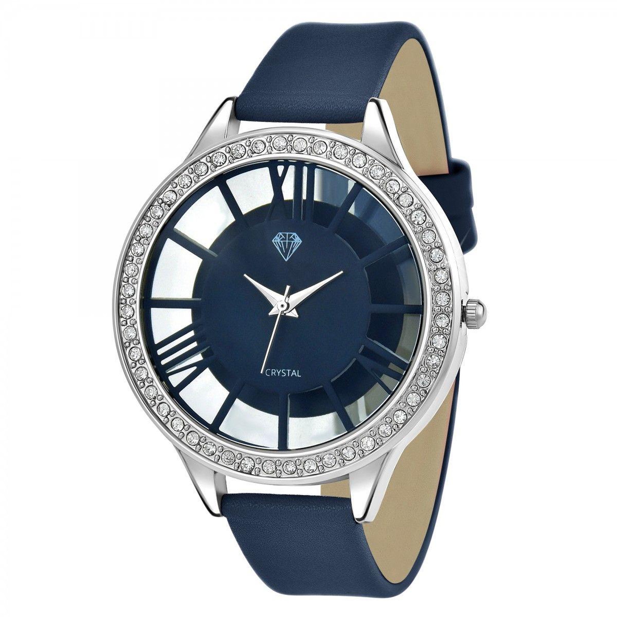 SC CRYSTAL Montre Lara SC Crystal ornée de Cristaux scintillants