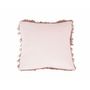 Voir la diapositive 4 : PRESENT TIME Coussin imitiation fourrure Jazz - Rose poudré