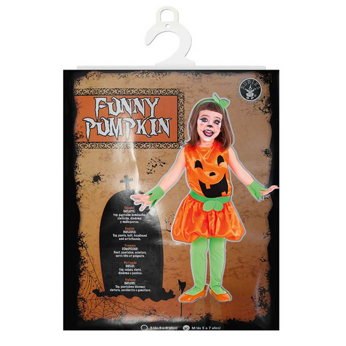 Rubie's Déguisement Petite Citrouille : Taille 5/7 ans - 5/7 ans (110 à 122 cm)