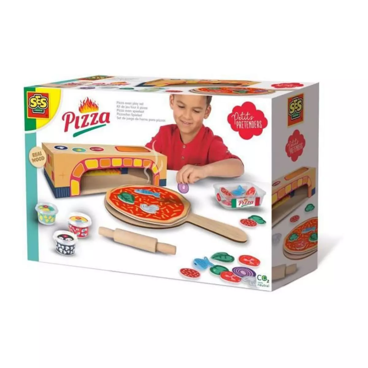 SES Creative SES CREATIVE - Kit de jeu four a pizza