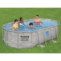 Voir la diapositive 1 : BESTWAY Bestway Ensemble de piscine Power Steel 427x250x100 cm