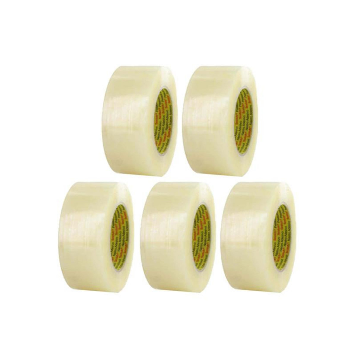 3M Ruban adhésif polypropylène 3M transparent 50mm x 132m x 5