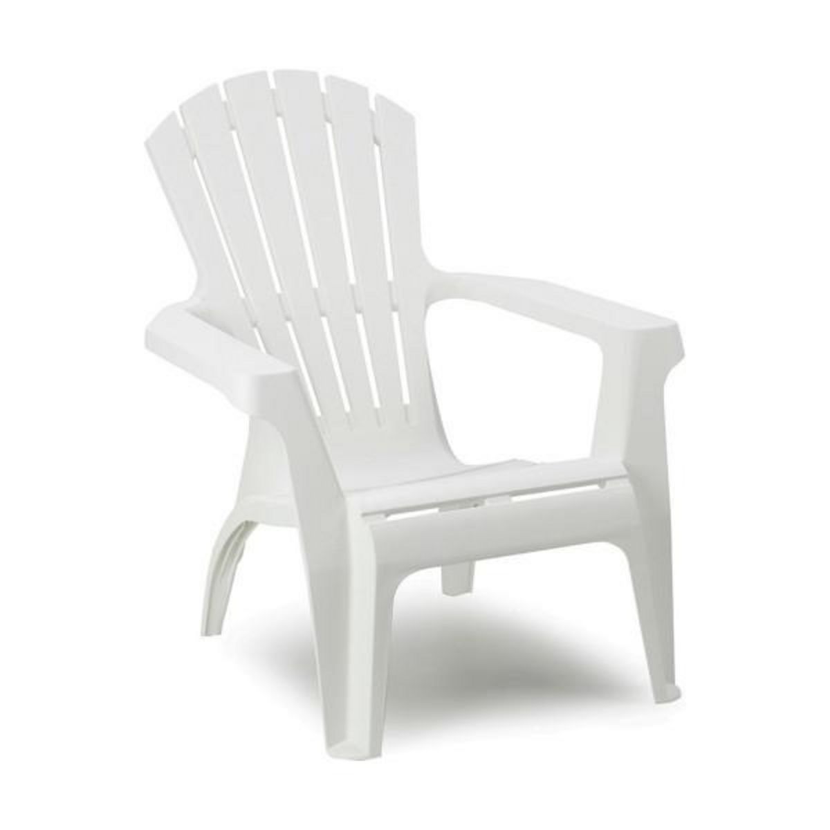 IPAE-PROGARDEN Chaise de jardin IPAE Progarden Dolomiti Blanc 75 x 86 x 86 cm