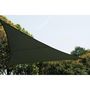 Voir la diapositive 2 : HESPERIDE Voile d'ombrage triangulaire Curacao - 3 x 3 x 3 m - Gris