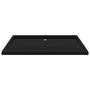 Voir la diapositive 4 : VIDAXL Receveur de douche rectangulaire ABS Noir 70x120 cm