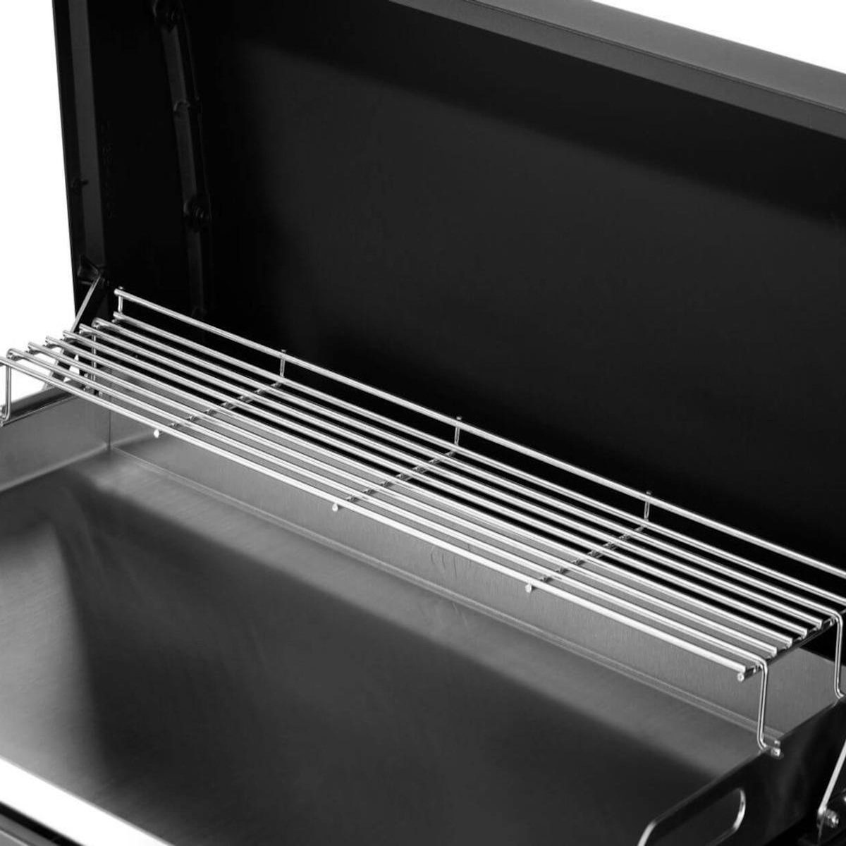 NAPOLEON Plancha Rogue Pro Phantom + sizzle zone et bac à accessoires - Napoléon