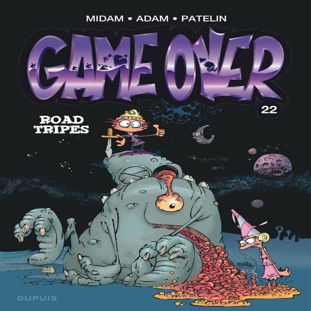 GAME OVER TOME 22 : ROAD TRIPES, Midam