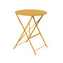 Voir la diapositive 1 : SWEEEK Table de jardin bistrot pliable - Emilia ronde - Table ronde Ø60cm en acier thermolaqué