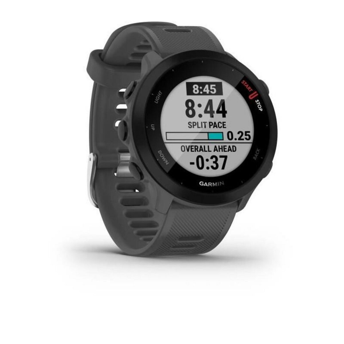 GARMIN Montre connectée sport - GARMIN - Forerunner 55 - Monterra Grey (Gris)