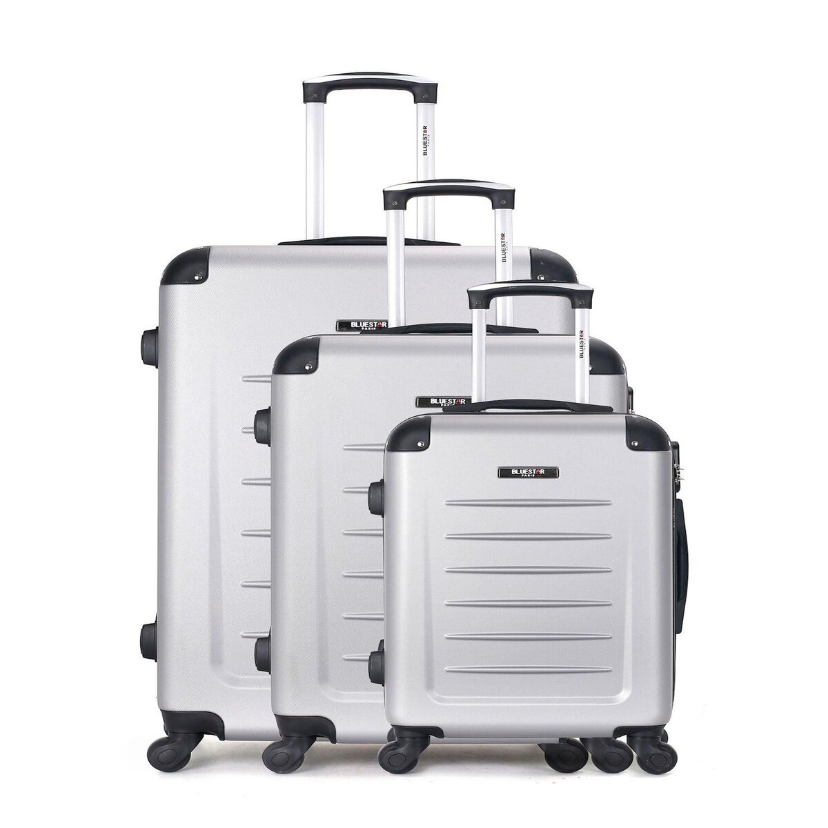 BLUESTAR BLUESTAR - Set de 3 Valises OPERA 75 cm 4 Roues
