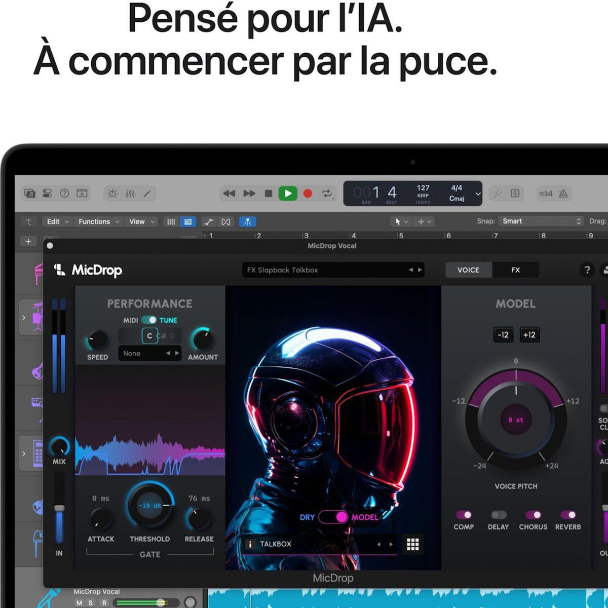APPLE Ordinateur Apple Pro 14  Puce M5 Pro CPU 15 / GPU 16 coeurs Mémoire RAM 24Go Stockage 2To SSD XDR Noir sidéral