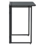 Voir la diapositive 5 : VIDAXL Table de jardin pliante noir 90 x 51 x 75 cm polyrotin