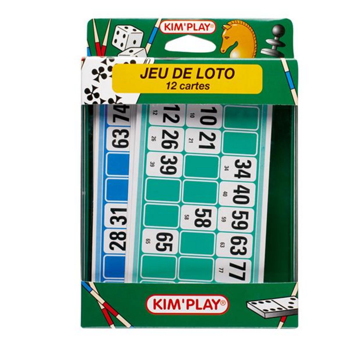 Kimplay Jeu de voyage loto - 357