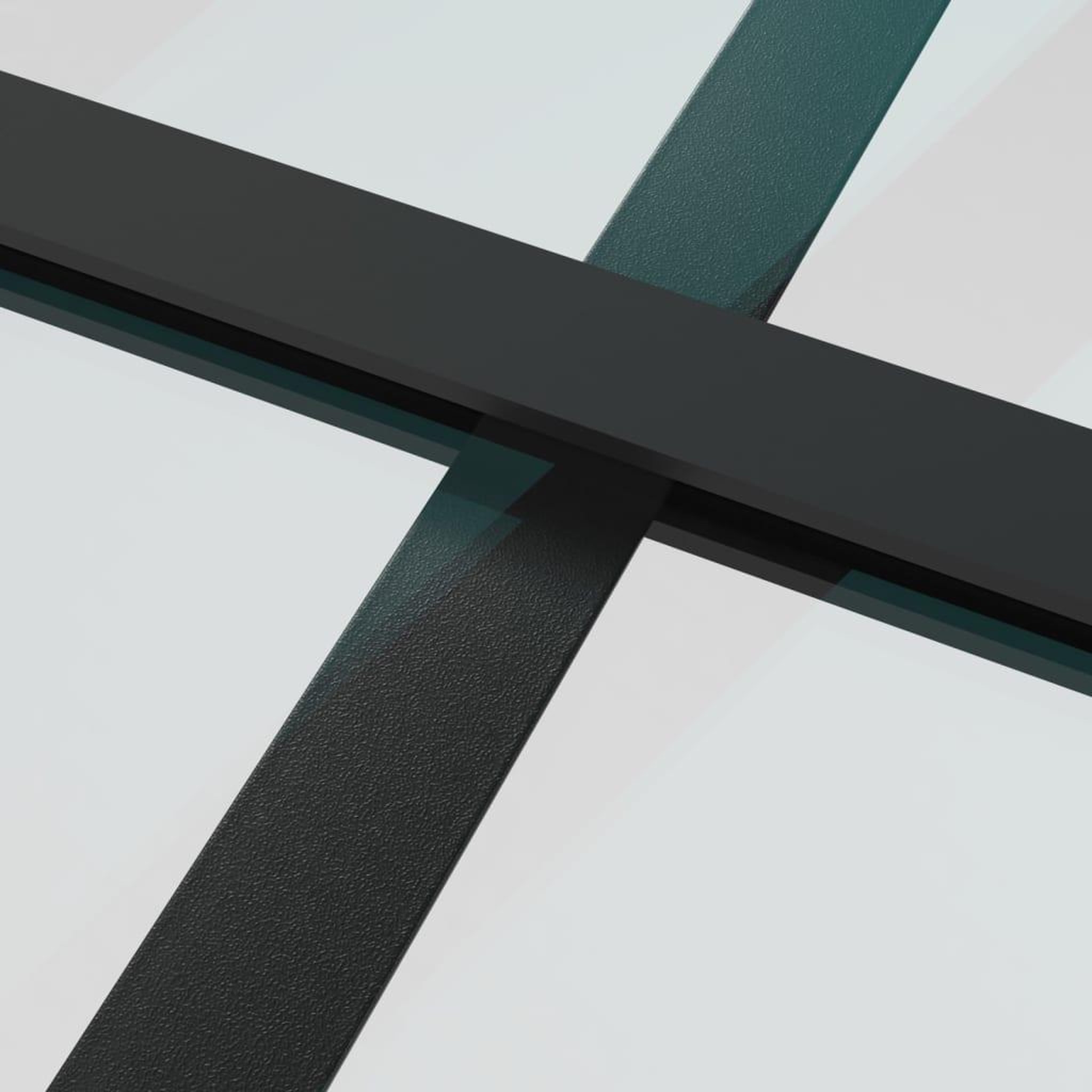 Voir la diapositive 5 : VIDAXL Porte coulissante Verre ESG et aluminium 90x205 cm Noir