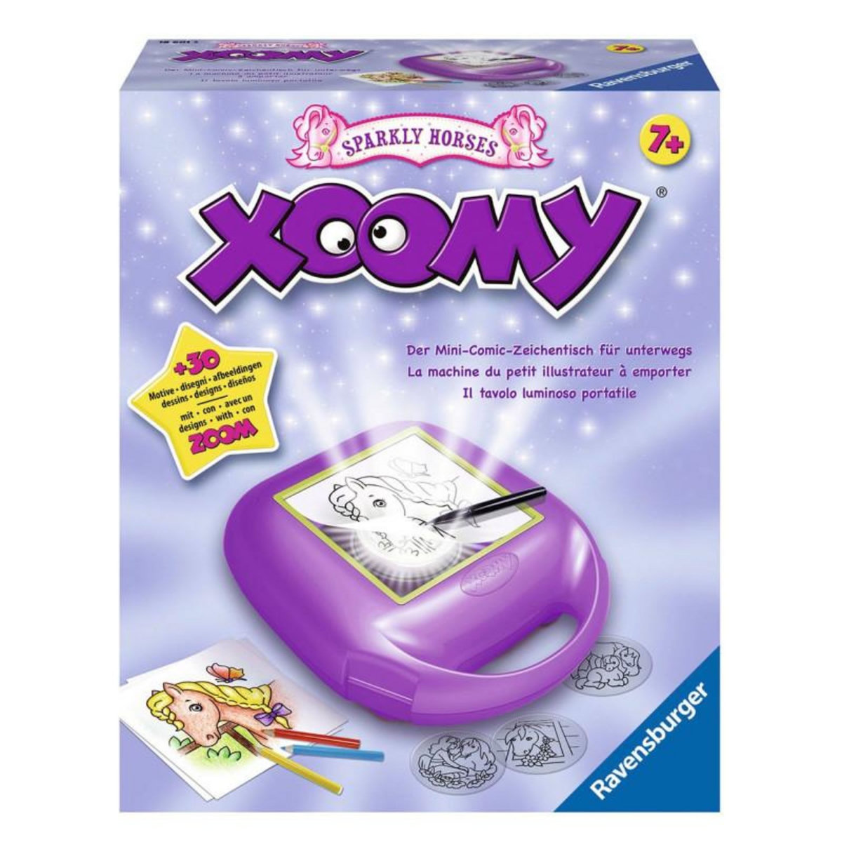 RAVENSBURGER RAVENSBURGER Xoomy Compact-Sparkly Horses