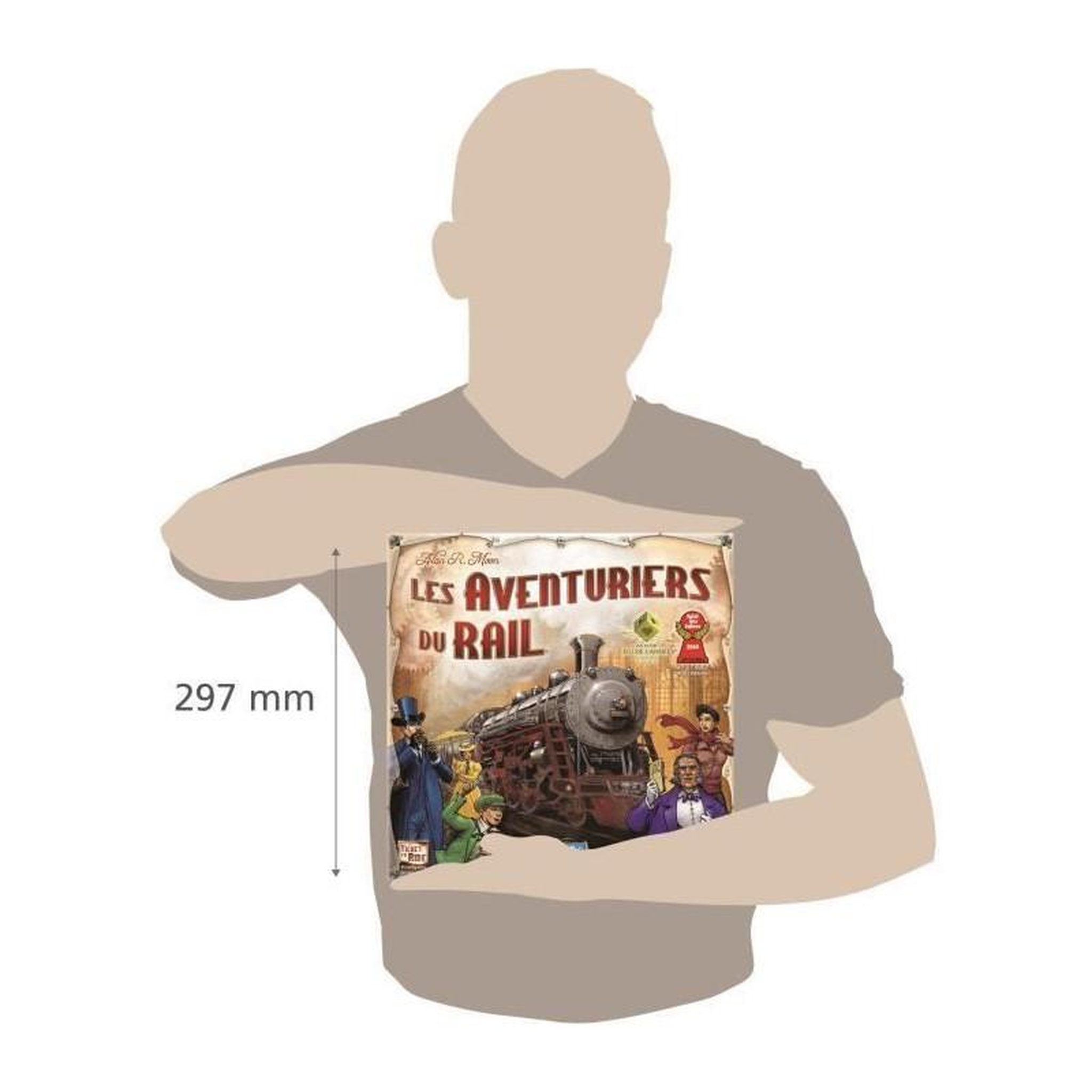 Voir la diapositive 3 : Asmodee Les Aventuriers du Rail USA