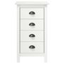 Voir la diapositive 2 : VIDAXL Buffet Hill Blanc 46x35x80 cm Bois de pin solide